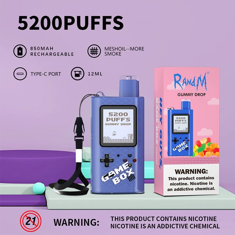 product-800-800 Randm Game box 5200 Puff Disposable Vape 1