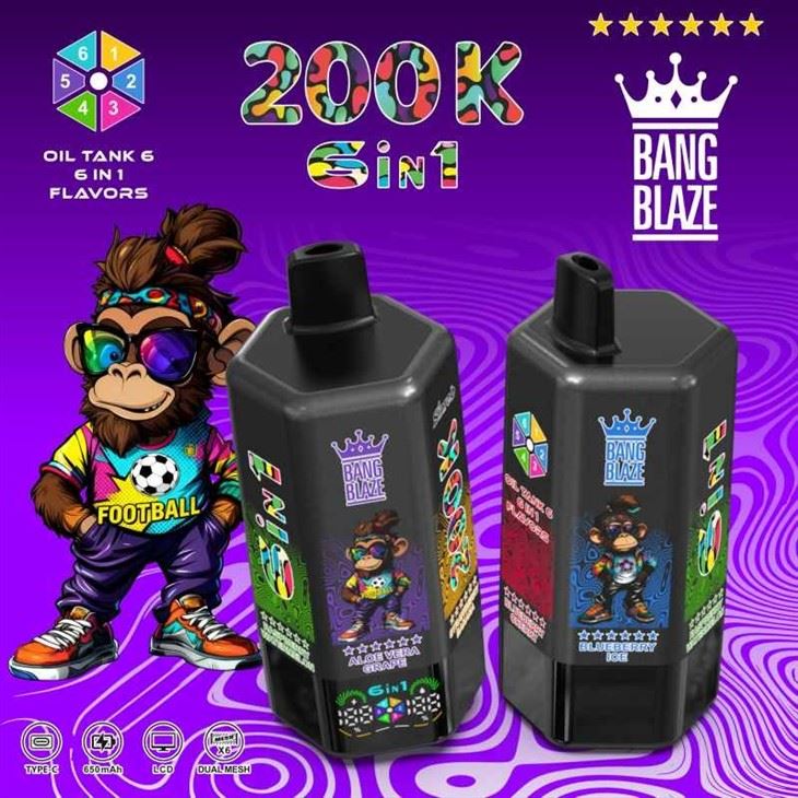 BANG BLAZE 6in1 200K high quality BANG BLAZE 6in1 200K high quality