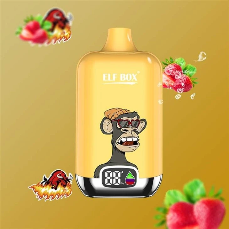 Strawberry Blast ELF BOX Digital 12000 Strawberry Blast ELF BOX Digital 12000