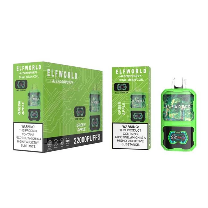 ELFWORLD AI 22000 Puff Disposable Vape ELFWORLD AI 22000 Puff Disposable Vape