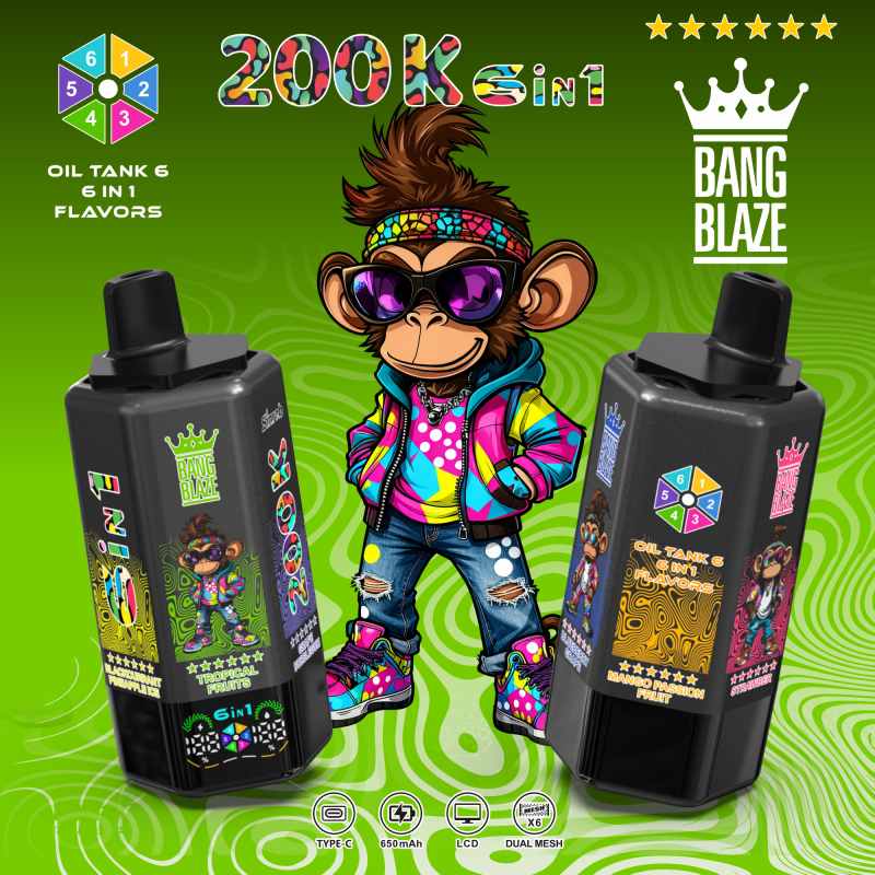 BANG BLAZE 200K 6in1 11 BANG BLAZE 200K 6in1 11