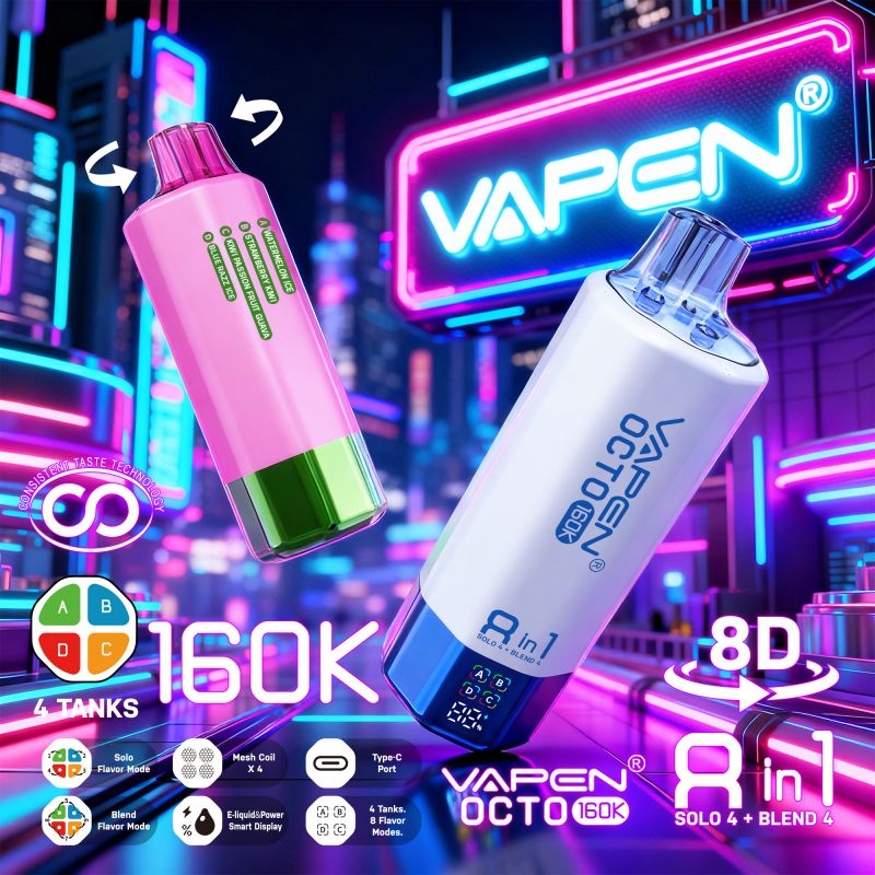VAPEN OCTO 160K 8in1 15 VAPEN OCTO 160K 8in1 15