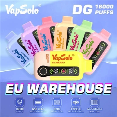 Vapsolo DG 18000 पफ यूरोप में vape उत्साही लोगों के लिए पसंदीदा उत्पाद क्यों ...