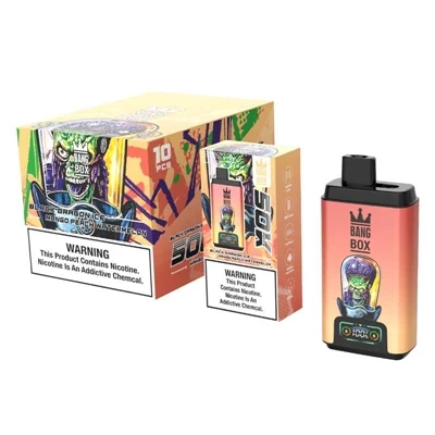 नए दोहरे स्वाद vape उत्पाद: बैंग बॉक्स 50k पफ जुड़वाँ