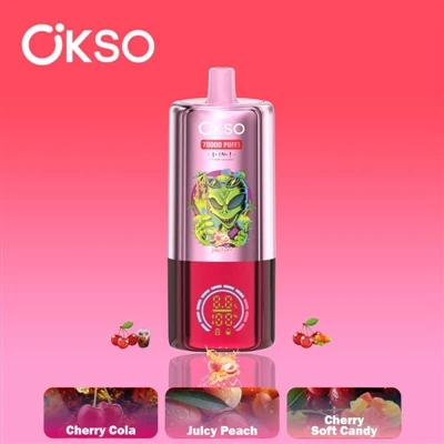OKSO 3IN1 70000 PUFF: उच्च क्षमता और असाधारण स्वाद के लिए डिज़ाइन किया गया फ्...