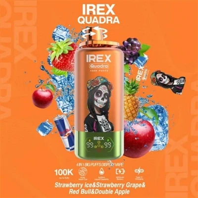 IREX 100K 4-in-1 डिस्पोजेबल ई-सिगरेट - एक बहु-कार्यात्मक फ्लैगशिप, जो उम्मीदो...