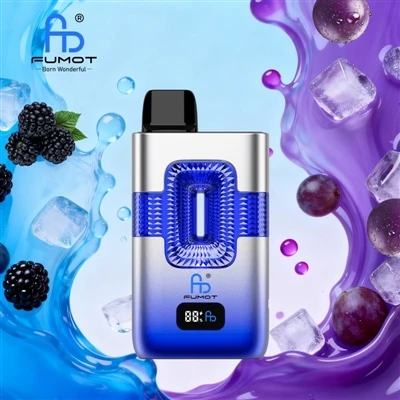 फ्यूमॉट ECO 50K 2in1 डिस्पोजेबल ई{{3}सिगरेट: 50,000 पफ क्षमता और 0.9Ω एटमाइजि...