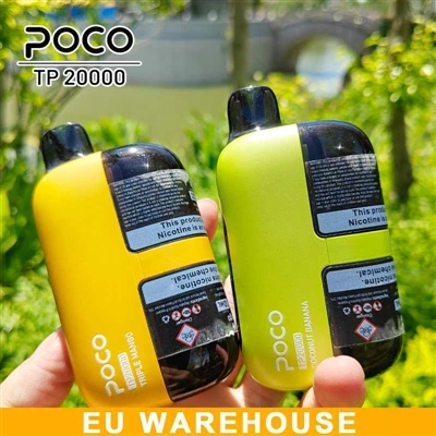 POCO TP20000: एक डिस्पोजेबल ई सिगरेट विकल्प जो दीर्घकालिक स्थिरता का प्रतीक है।