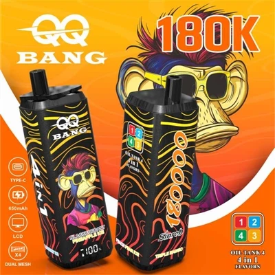 QQ BANG 180K 4in1: एक सिगरेट, चार स्वाद - युवाओं के लिए एक पोर्टेबल पार्टी