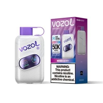 VOZOL STAR क्लिक 50000: डिस्पोजेबल ई-सिगरेट के लिए एक नया बेंचमार्क