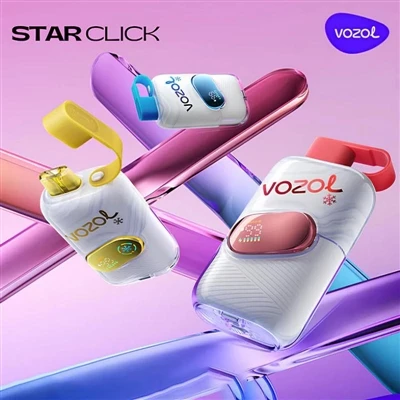 VOZOL STAR क्लिक 50000 पफ्स: डिस्पोजेबल ई-सिगरेट के लिए एक नई ऊंचाई