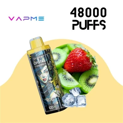 VAPME क्रिस्टल 48000: एक उच्च-क्षमता वाला डिस्पोजेबल ई{{2}सिगरेट जो लंबे समय ...