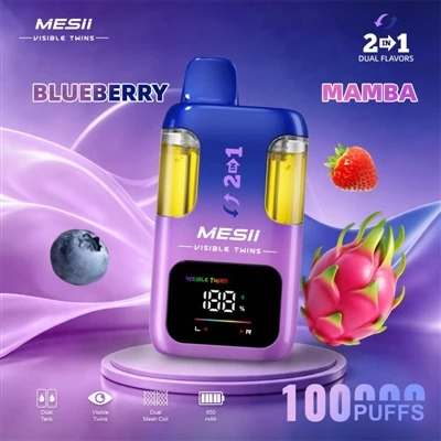 MESII विज़िबल ट्विन्स 100K: डिस्पोज़ेबल ई-सिगरेट अंततः 'मज़ेदार' बनने लगी है