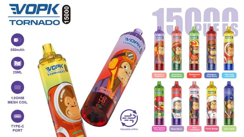 VOPK TORNADO 15000 puffs vapes VOPK TORNADO 15000 puffs vapes
