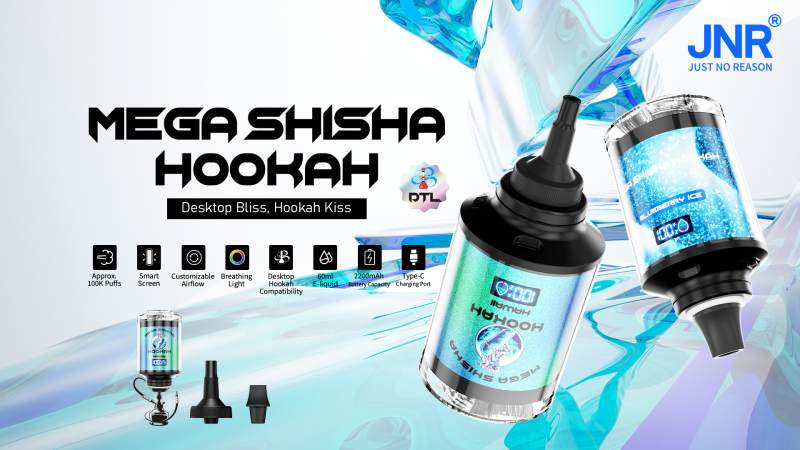 JNR Mega Shisha Hookah 100K 60