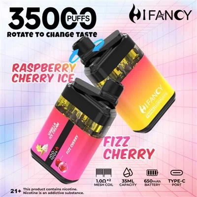 Hifancy जुड़वाँ 35000 पफ दोहरे स्वाद