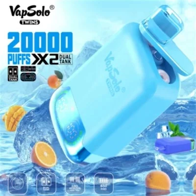 Vapsolo जुड़वाँ 20000 पफ दोहरे स्वाद