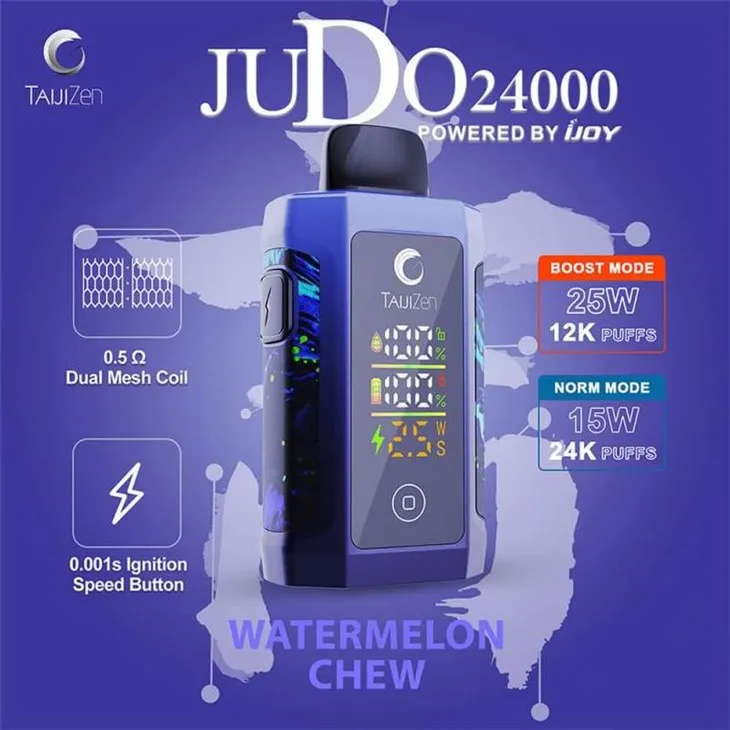 TaiJiZen JUDO 24K PUFFS VAPE