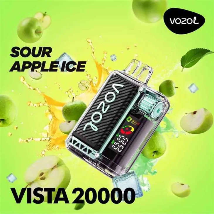 VOZOL-VISTA-20000-PUFFS-Sour-Apple VOZOL-VISTA-20000-PUFFS-Sour-Apple