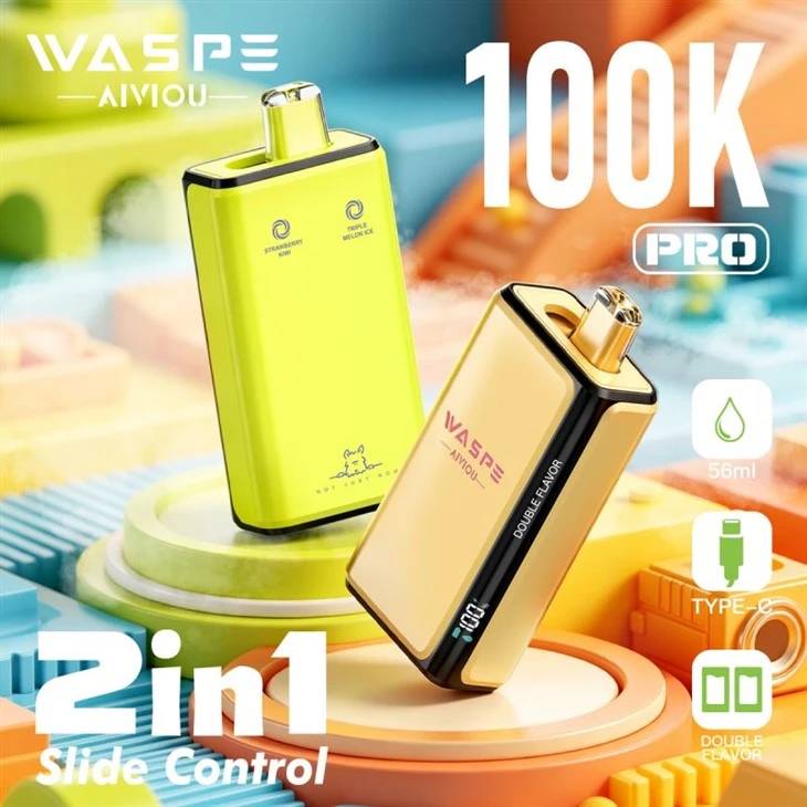 Waspe Double Flavor 100K Pro 2 in 1